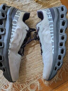 On Running Men's Cloudmonster Glacier Black  size 12